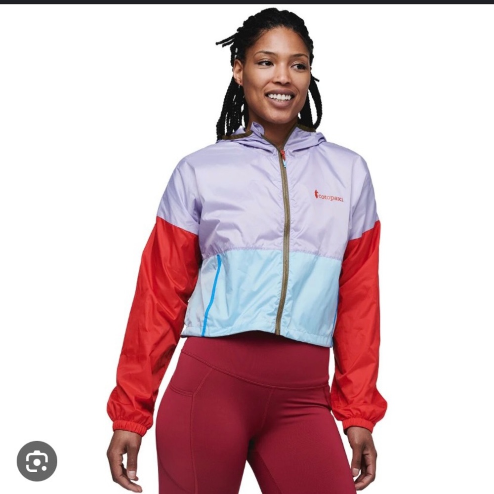 Cotopaxi teca crop jacket in small size